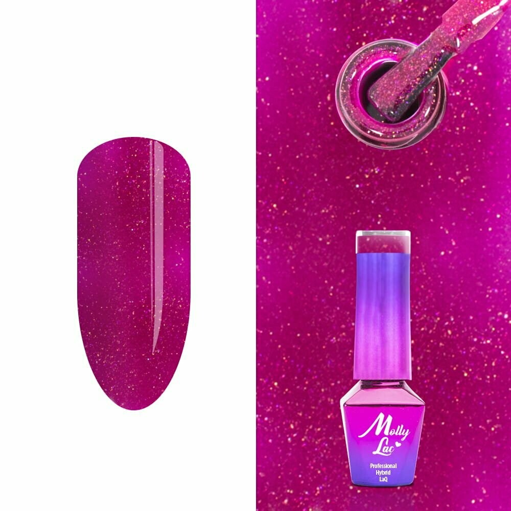 Molly Lac Esmalte Semipermanente 10ml Color 232 Glowing Time Fortune Teller