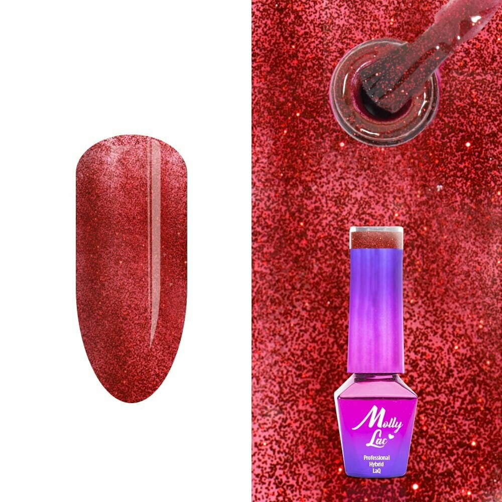 Molly Lac Esmalte Semipermanente 10ml Color 233 Glowing Time Fifth Avenue