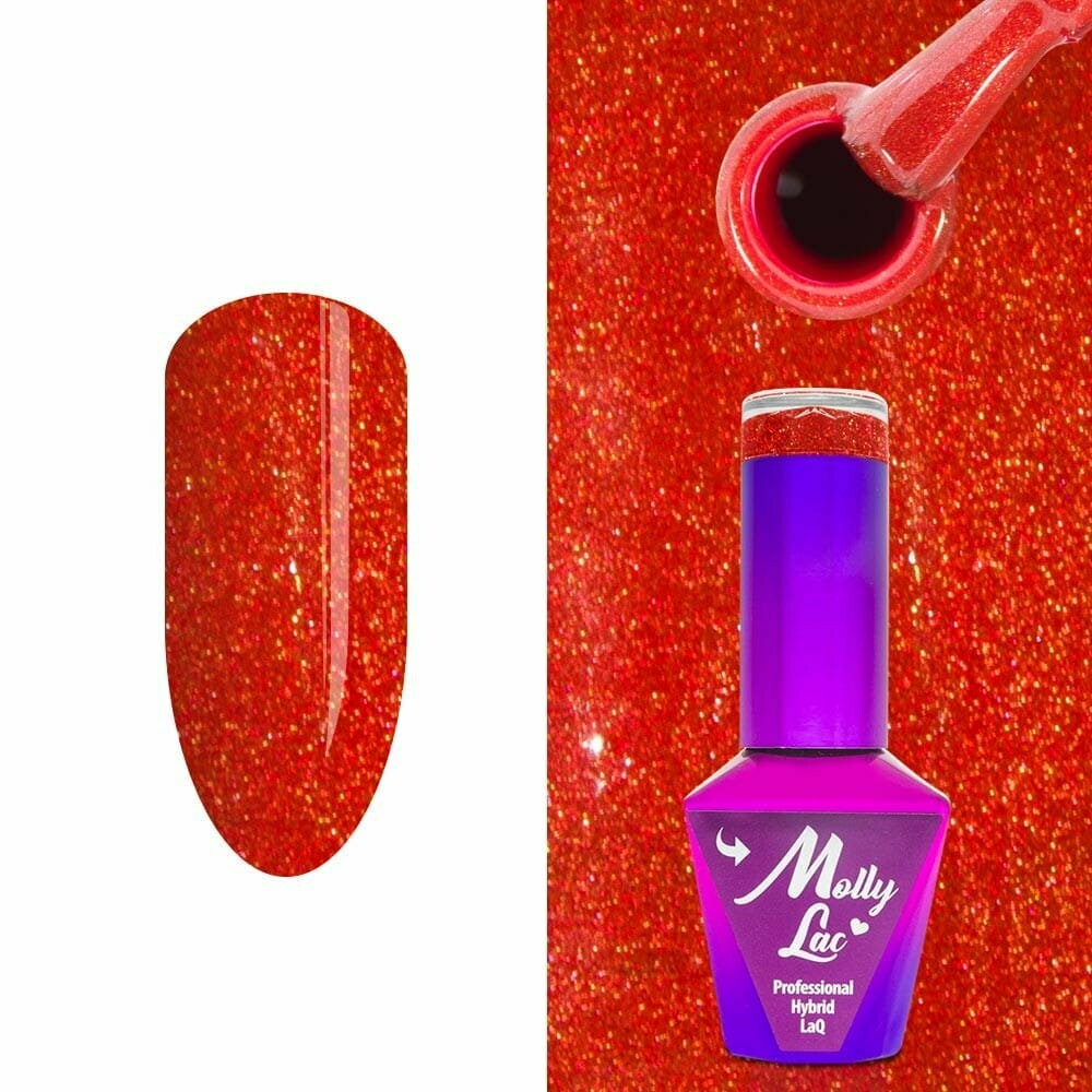 Molly Lac Esmalte Semipermanente 10ml Color 234 Glowing Time Monarchy