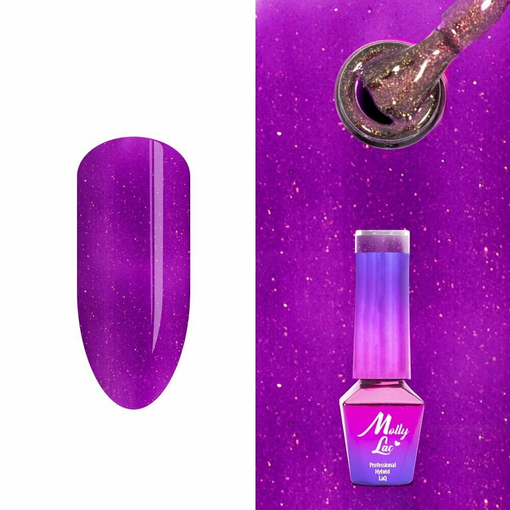 Molly Lac Esmalte Semipermanente 10ml Color 236 Glowing Time Complicated