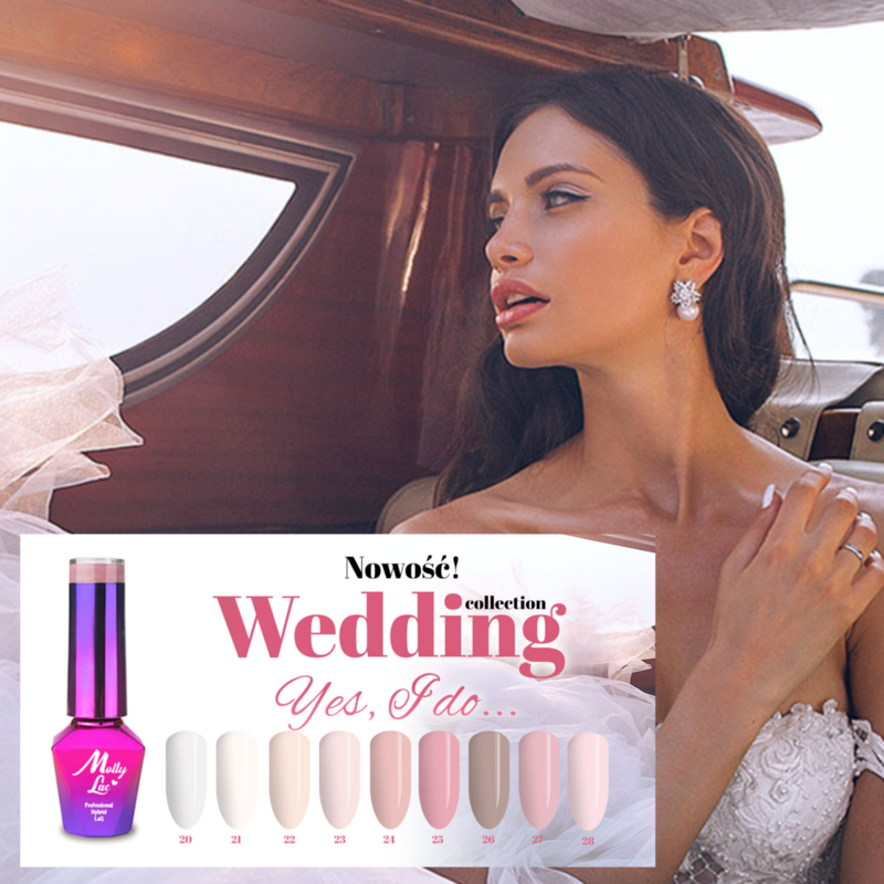 Molly Lac Esmaltes Semipermanentes Colección Wedding Yes I Do