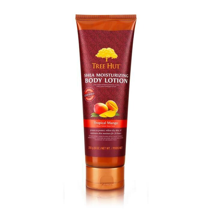 Tree Hut Shea Moisturizing Body Lotion Tropical Mango 255g | Loción Corporal de Mango y Karité