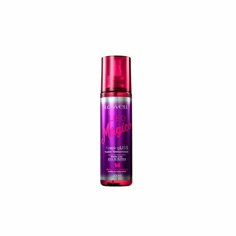 Lowell Liso Mágico Keeping Liss Fluido Termoactivado 200ml