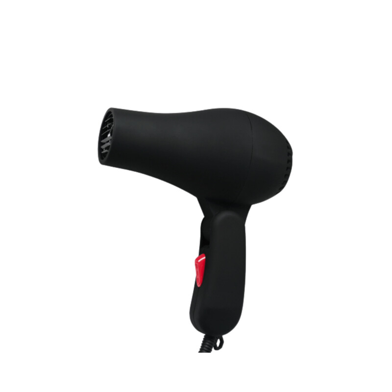 Mini Secador de Viaje Negro Soft Touch 800w (sólo online)