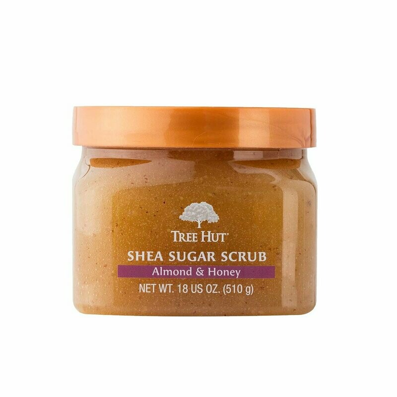 Tree Hut Shea Sugar Scrub Almond&Honey 510g | Exfoliante corporal de azúcar Almendra y Miel