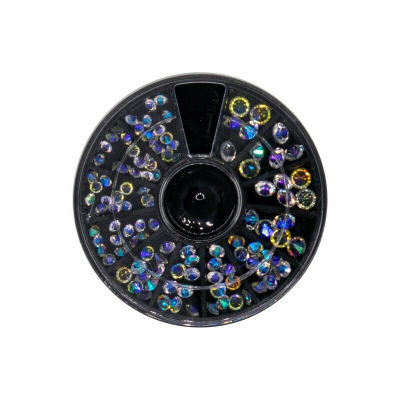 Rueda Diamantes Imitación Para Uñas Mix 28922 #01