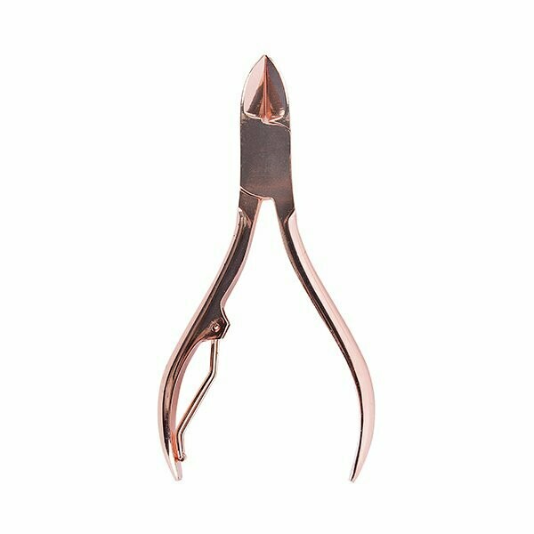 Alicate Uñas Curvado 9,3cm Pico 15mm Pink Bronze