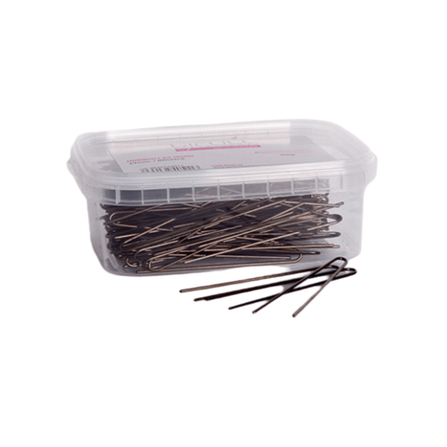 Horquilla Moño Bronce 55mm Caja 250g