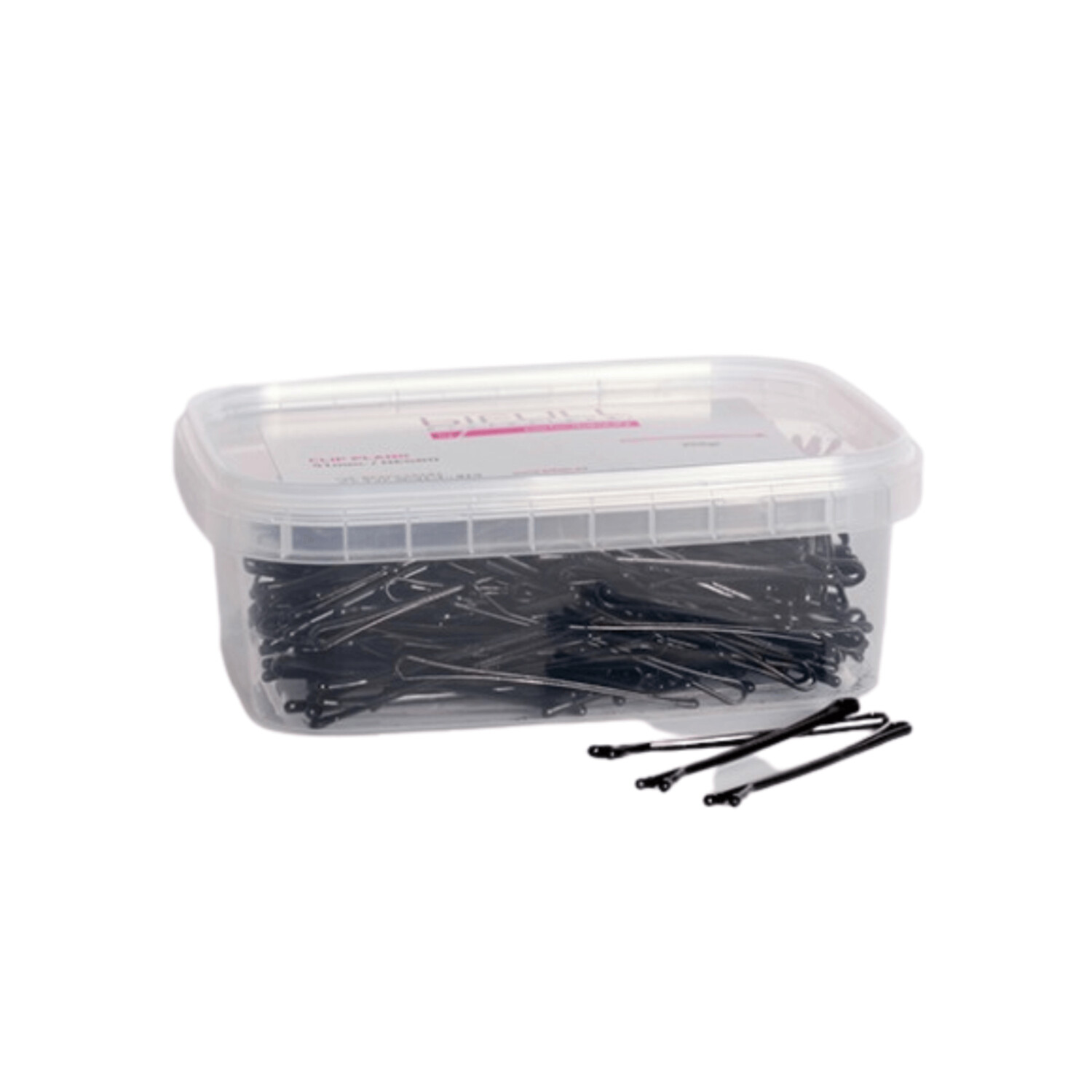 Clip Plano Negro 51mm Caja 250g