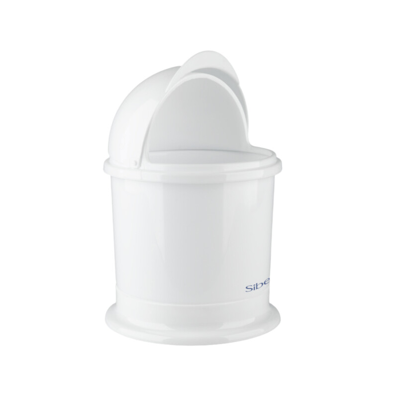 Mini Papelera Sobremesa Blanca