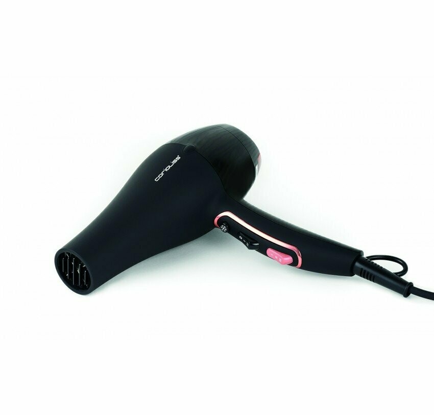 Secador Corioliss Zebra Black 2000w
