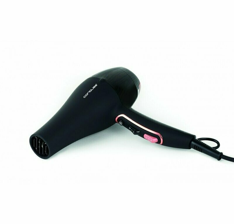 Secador Corioliss Zebra Black 2000w