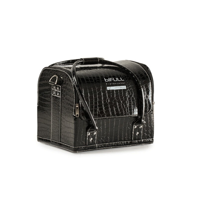 Maletín de Maquillaje vacío Retro Black Pequeño