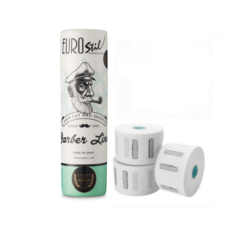 Papel Cuello Barbero Barber Line x5 rollos 100 servicios