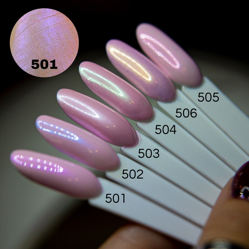 Polvo Efecto Aurora #501 Malva tarrito 1g