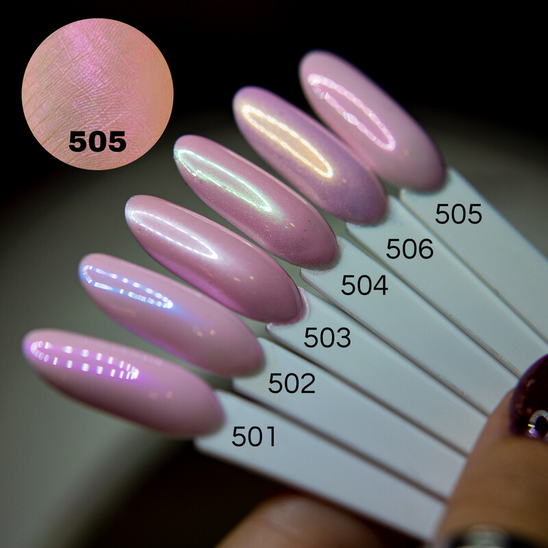 Polvo Efecto Aurora #505 Rose Gold tarrito 1g