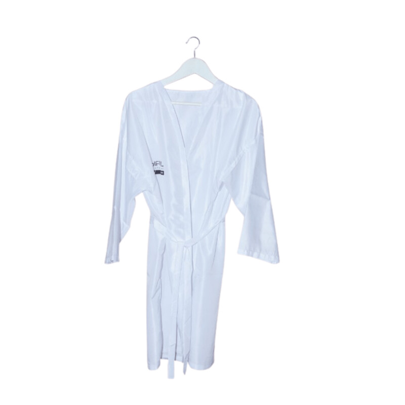 Bata Clienta Peluquería Blanca