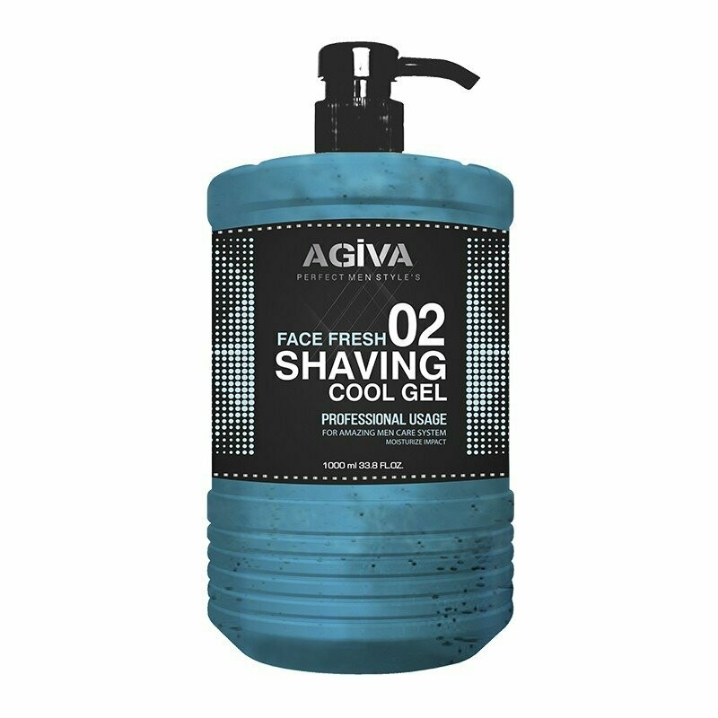 Gel de Afeitar Profesional Agiva 02 Shaving  Cool Gel 1000ml