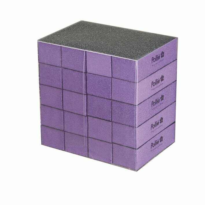 Lima Bloque Pulidor de Uñas Lila 80/80/100 Caja 20 Uds.