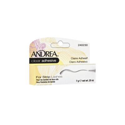 Pegamento para pestañas postizas de banda Andrea Permalash 3.5g transparente