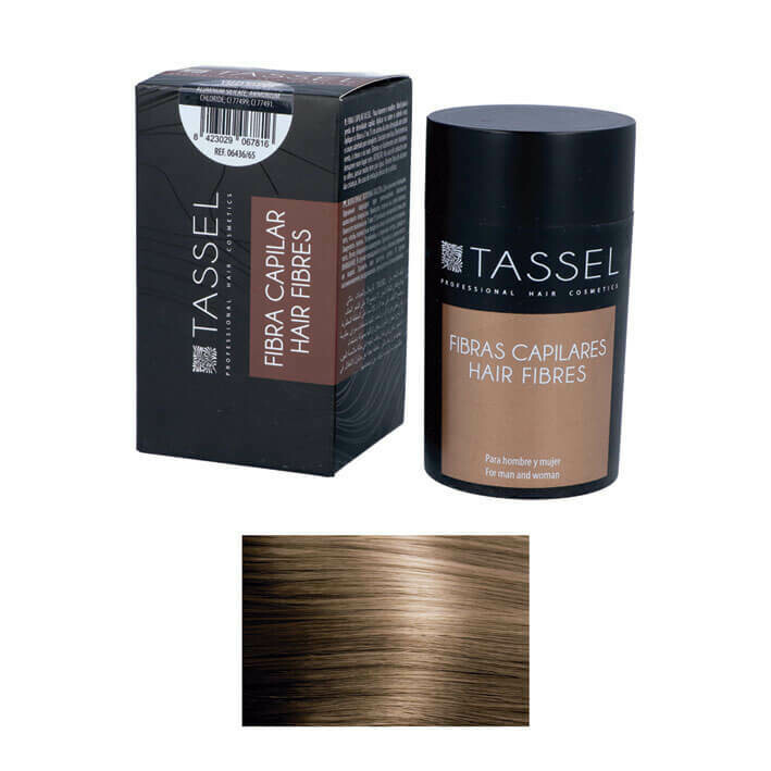 Fibras capilares color Rubio Oscuro Tassel bote 22g