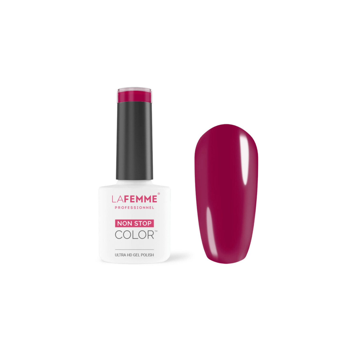 La Femme Esmalte Semipermanente Non-Stop Color H018 UV/LED  8g Strawberry Moon