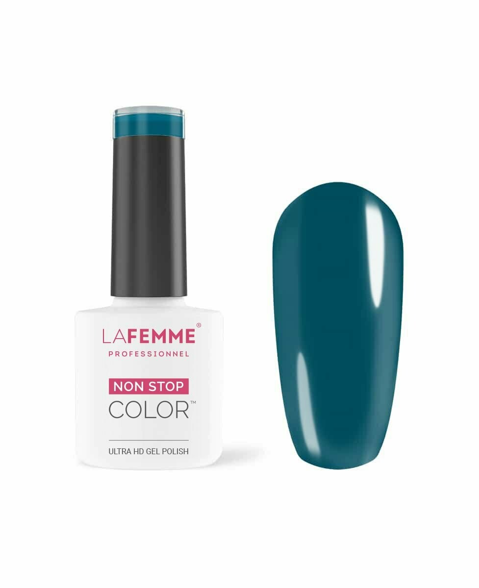 La Femme Esmalte Semipermanente Non-Stop Color H053 UV/LED  8g Green Lake