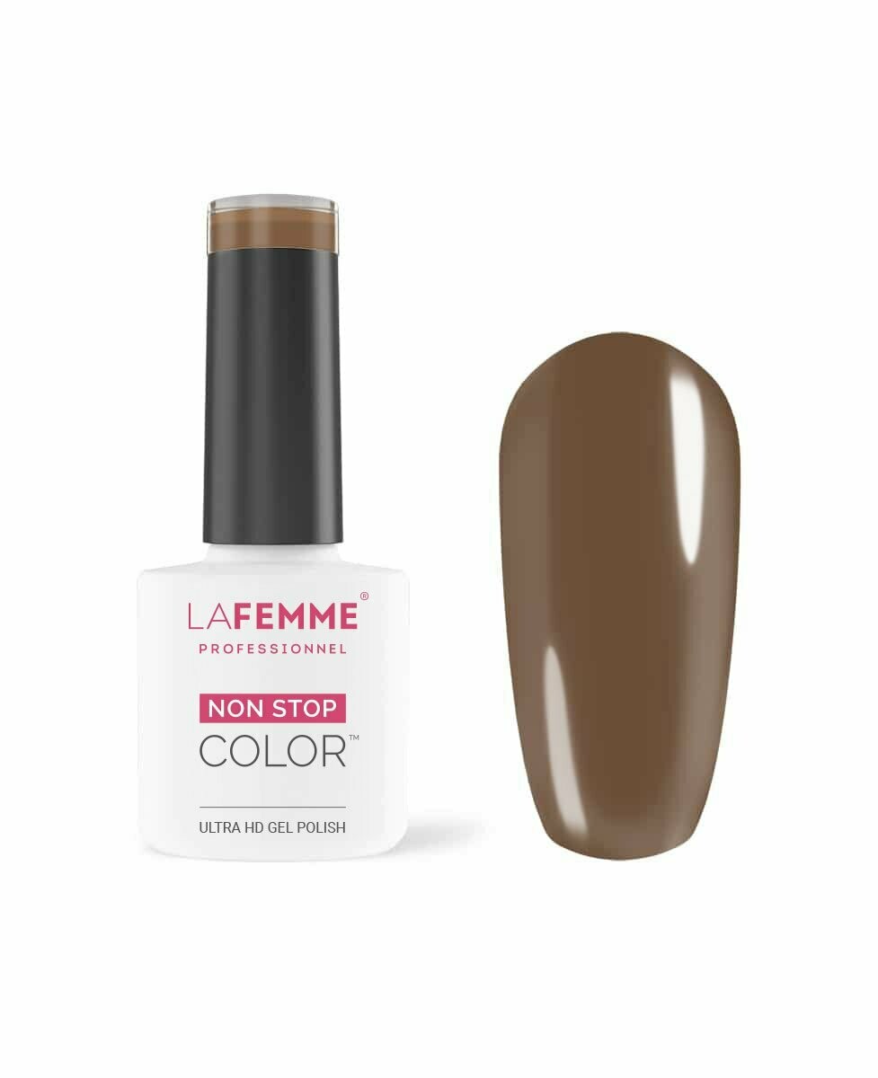 La Femme Esmalte Semipermanente Non-Stop Color H058 UV/LED  8g Chocolate Cream