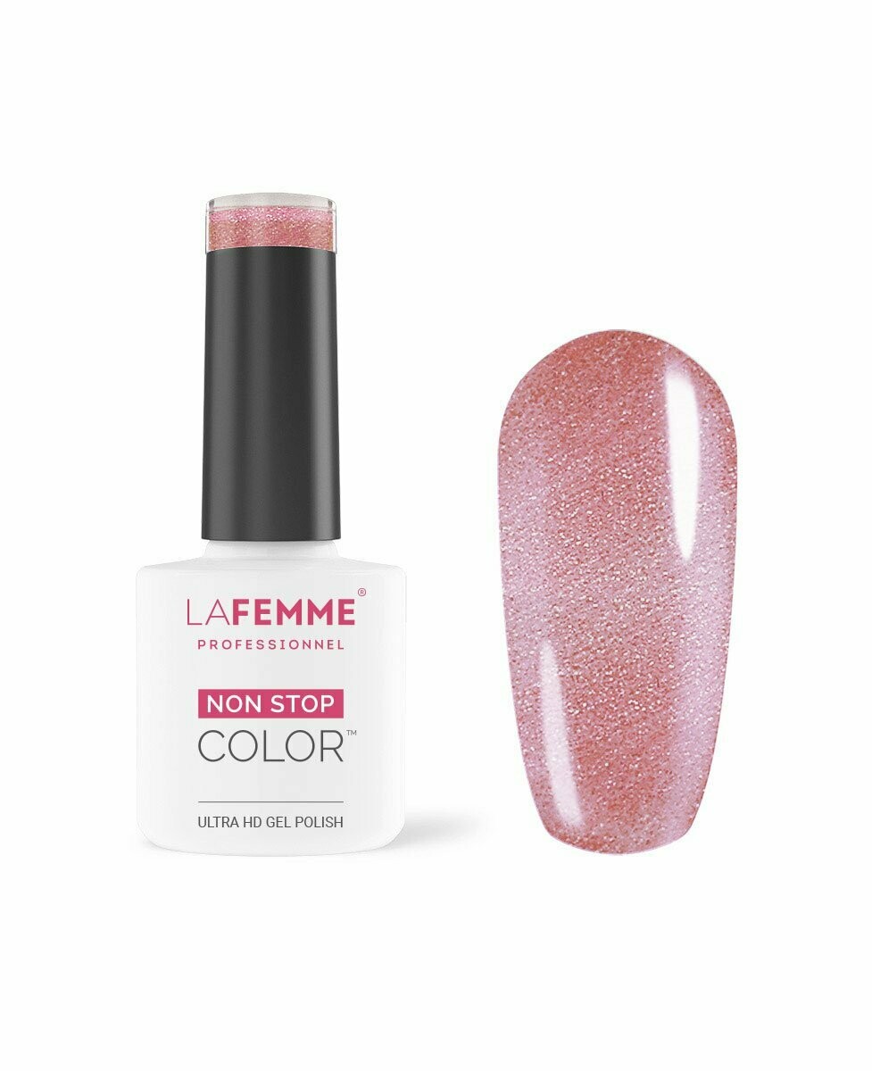La Femme Esmalte Semipermanente Non-Stop Color H083 UV/LED  8g Blinky Pink