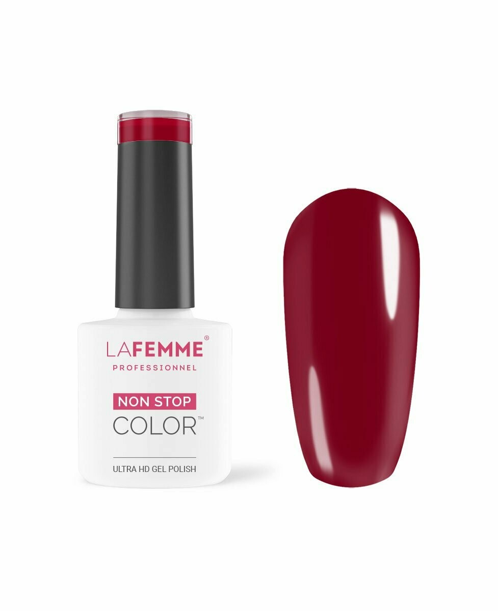 La Femme Esmalte Semipermanente Non-Stop Color H107 UV/LED  8g Juicy Grape