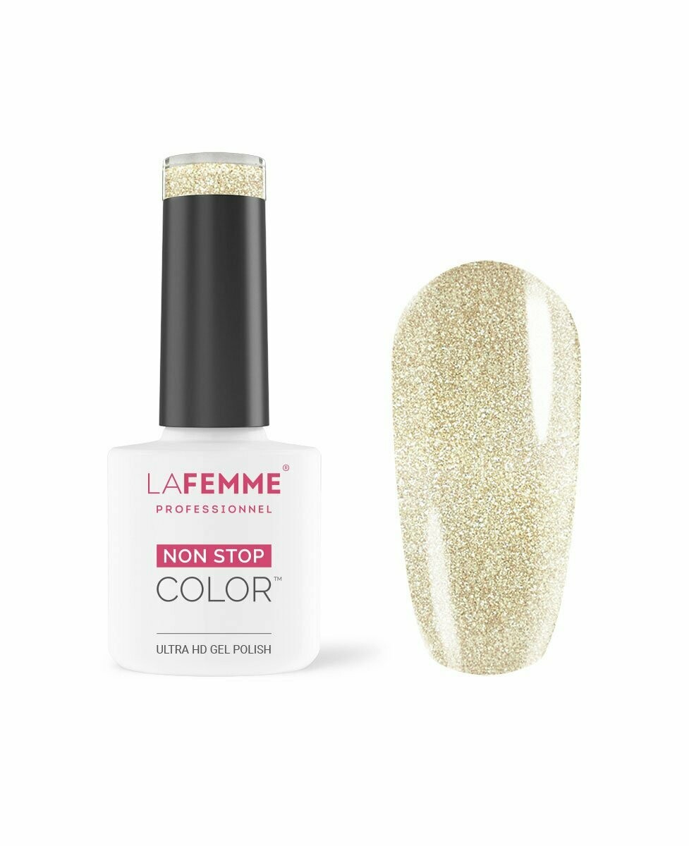 La Femme Esmalte Semipermanente Non-Stop Color H110 UV/LED  8g Desert Gold