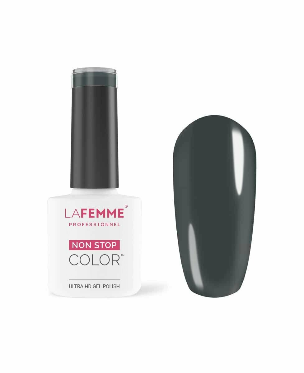 La Femme Esmalte Semipermanente Non-Stop Color H094 UV/LED  8g Elegant Grey