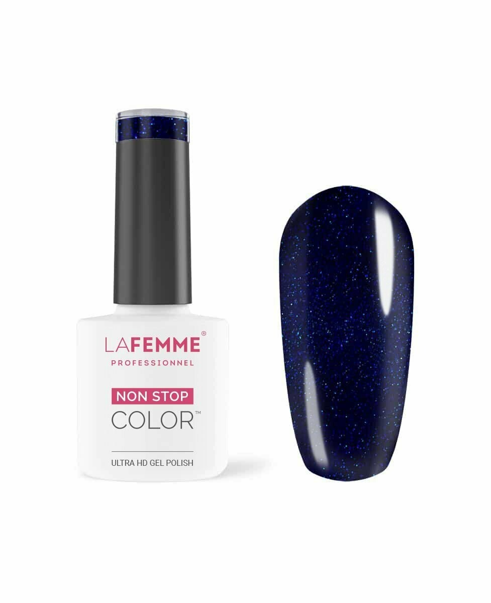 La Femme Esmalte Semipermanente Non-Stop Color H104 UV/LED  8g Blue Navy