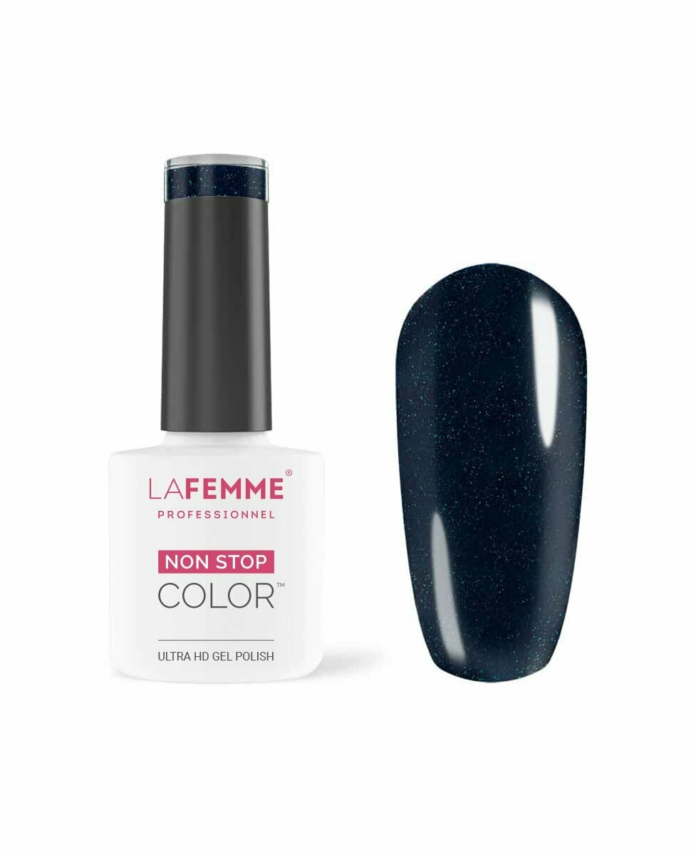 La Femme Esmalte Semipermanente Non-Stop Color H121 UV/LED  8g Oasis Green