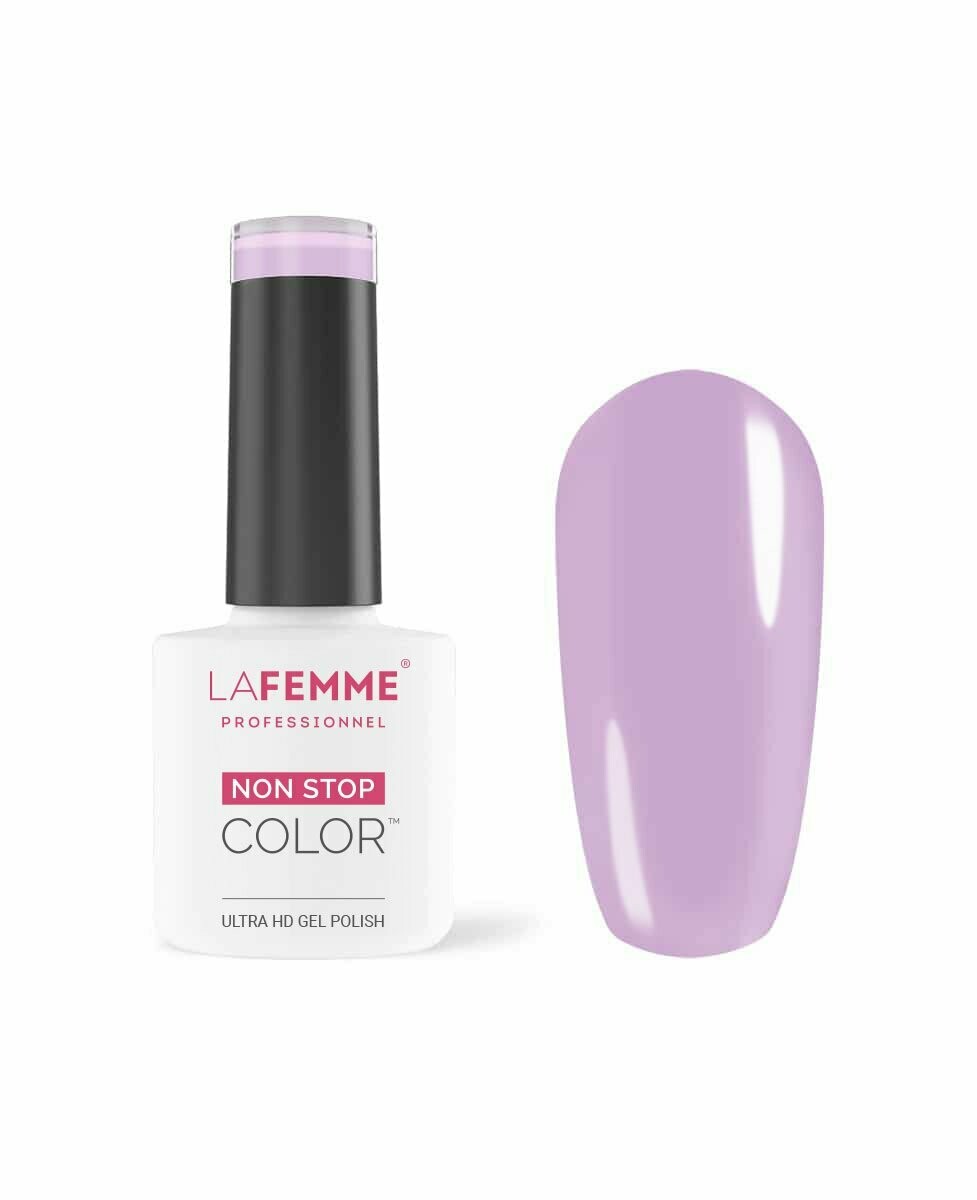 La Femme Esmalte Semipermanente Non Stop Color H156 UV/LED  8g Milky Berry
