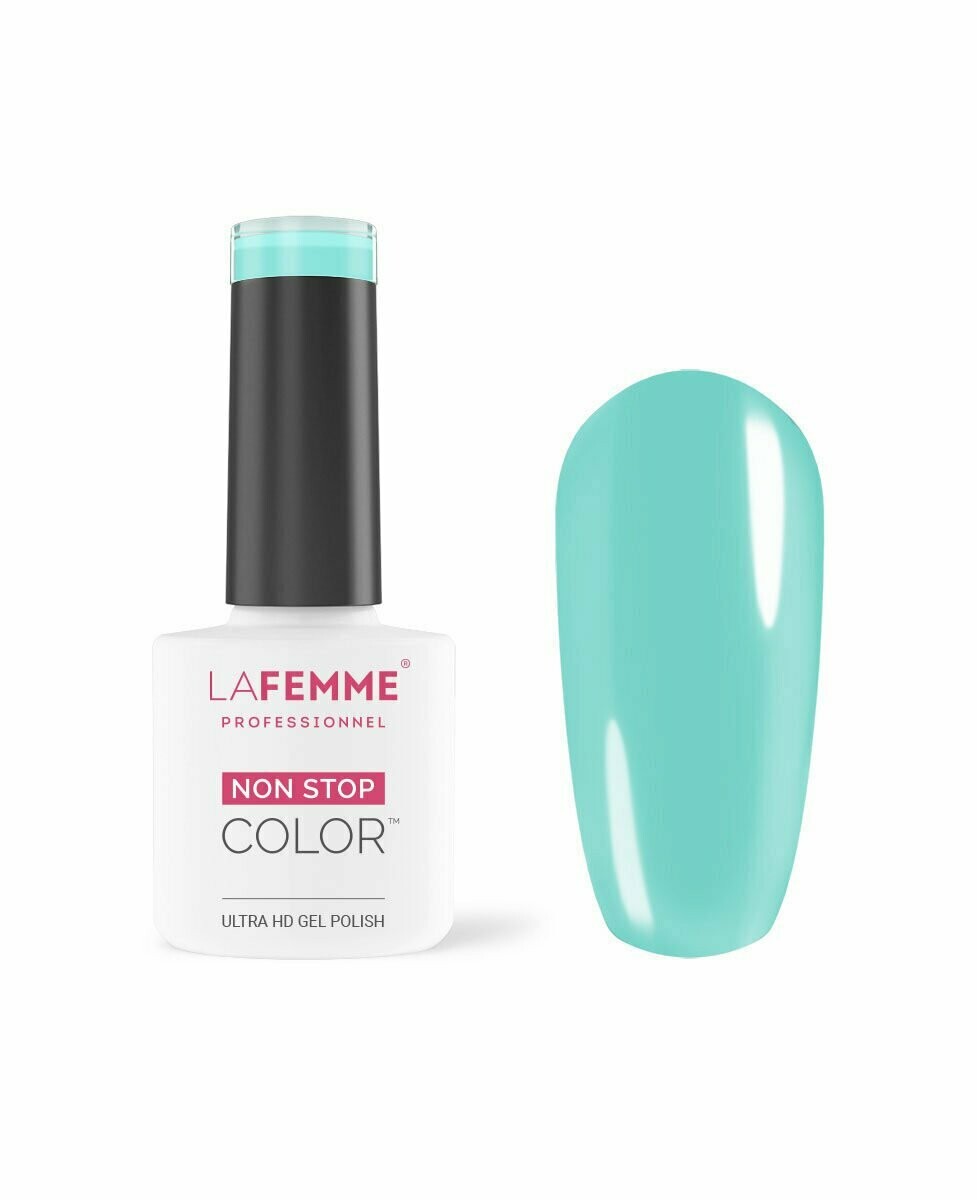 La Femme Esmalte Semipermanente Non-Stop Color Gel UV/LED  8g H170 Caribbean Sea