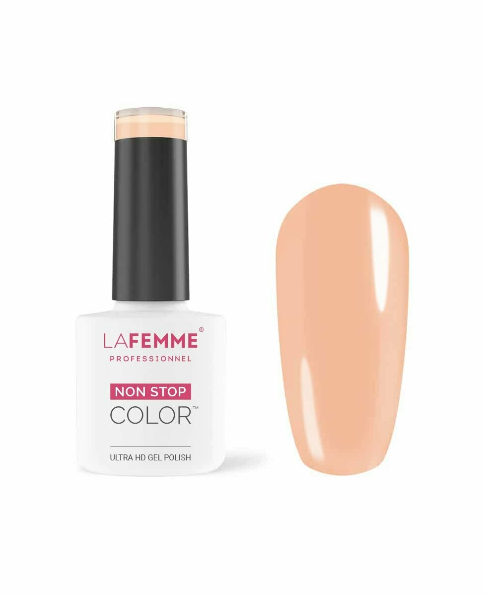 La Femme Esmalte Semipermanente Non-Stop Color Gel UV/LED  8g H175 Orange Juice