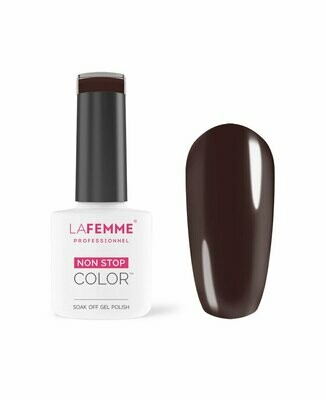 La Femme Esmalte Semipermanente Non-Stop Color Gel UV/LED  8g H187 Dark Chocolate