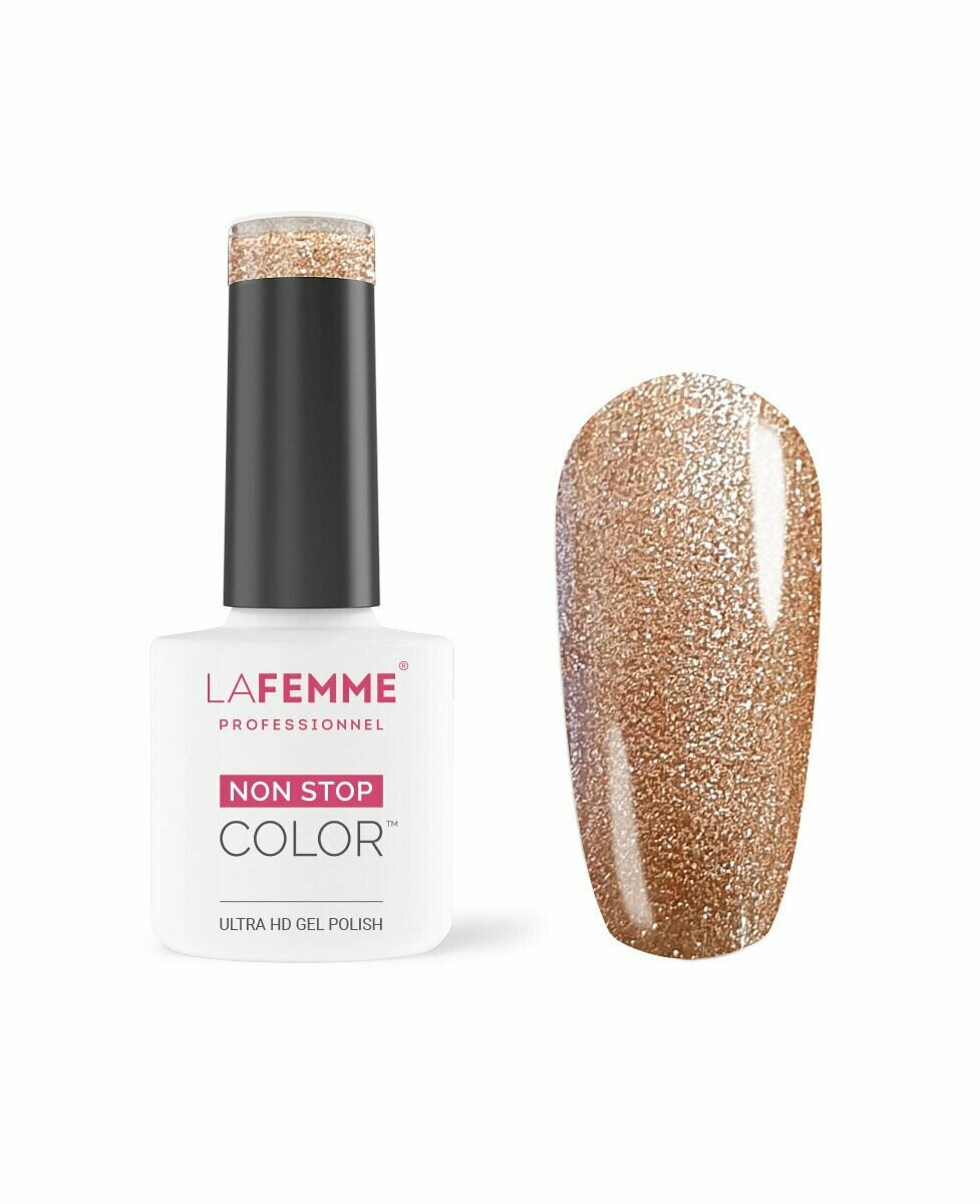 La Femme Esmalte Semipermanente Non-Stop Color Gel UV/LED  8g H246 Golden Future