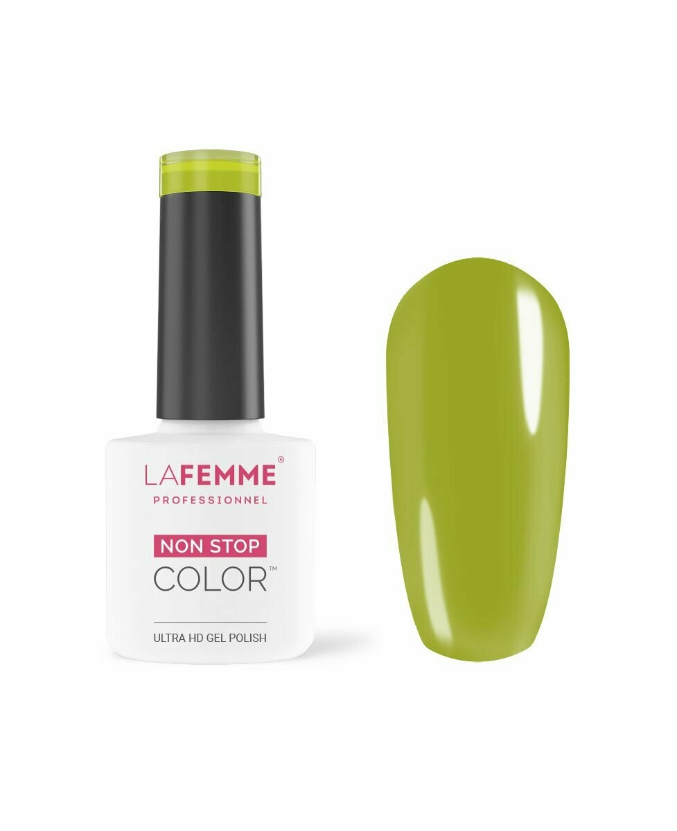La Femme Esmalte Semipermanente Non-Stop Color Gel UV/LED  8g H264 Green Journey