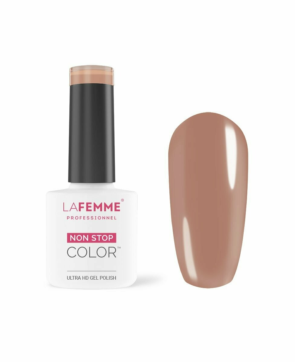 La Femme Esmalte Semipermanente Non-Stop Color Gel UV/LED  8g H265 Wild Taupe