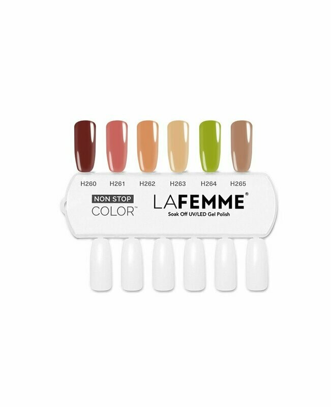 La Femme Esmaltes Semipermanentens Non-Stop Color Gel UV/LED  8g  Colección Peaceful Adventure - Fall Winter