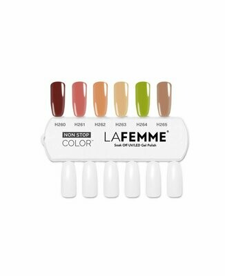 La Femme Esmaltes Semipermanentens Non-Stop Color Gel UV/LED 8g Colección Peaceful Adventure - Fall Winter