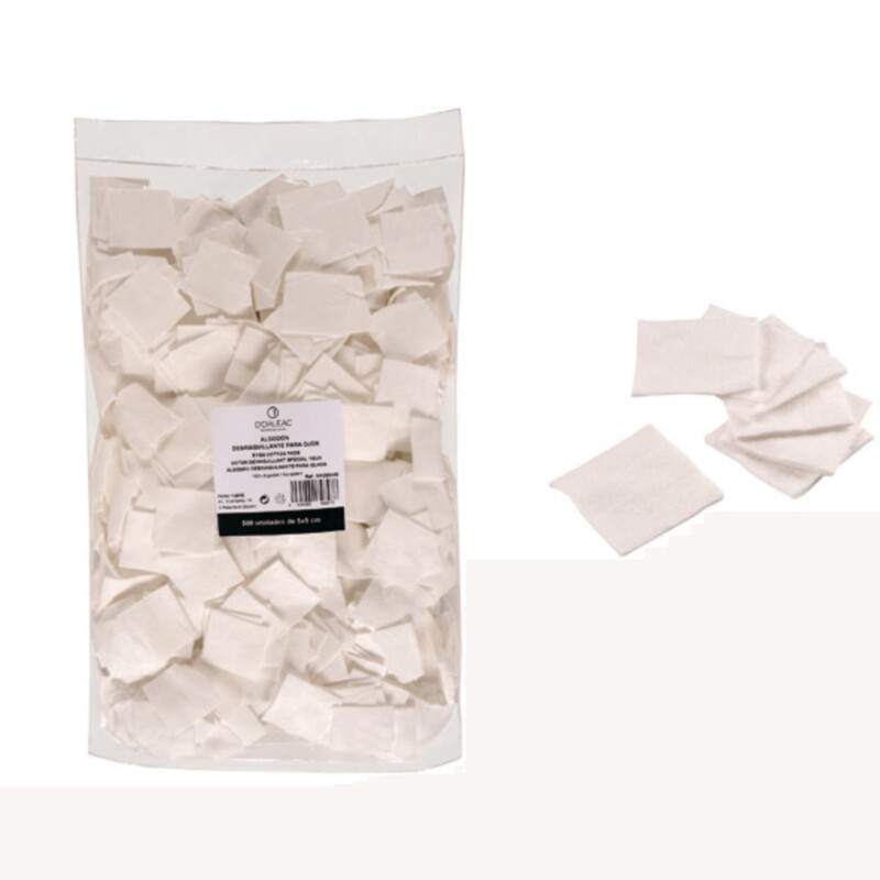 D'Orleac Pads de algodón para desmaquillar bolsa de 500uds