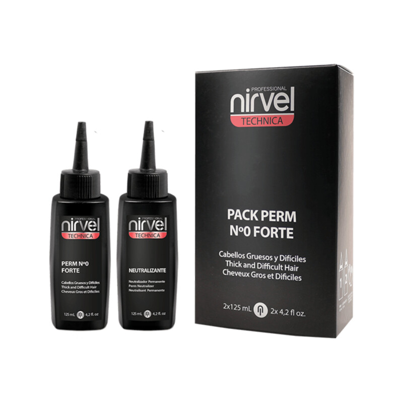 Nirvel Pack Perm  líquido de permanente y neturalizante 2x125ml