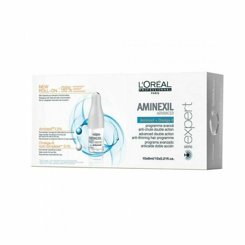 L'Oreal Aminexil Advanced  tratamiento anticaída 10x6ml