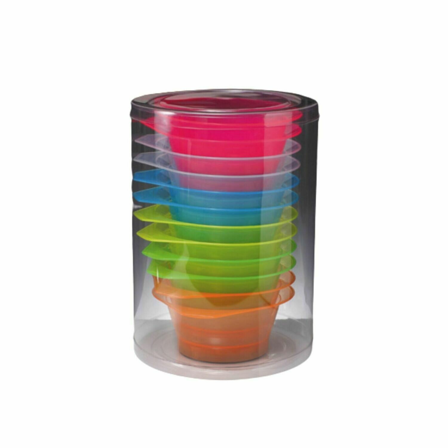 Bol para tinte antideslizante 250ml pack  12x uds. color surtido