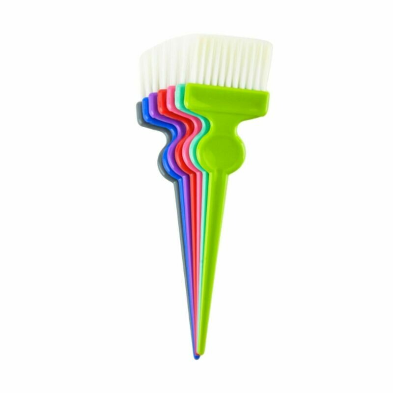 Set de 7 paletinas para tinte ergonómicas en colores surtidos