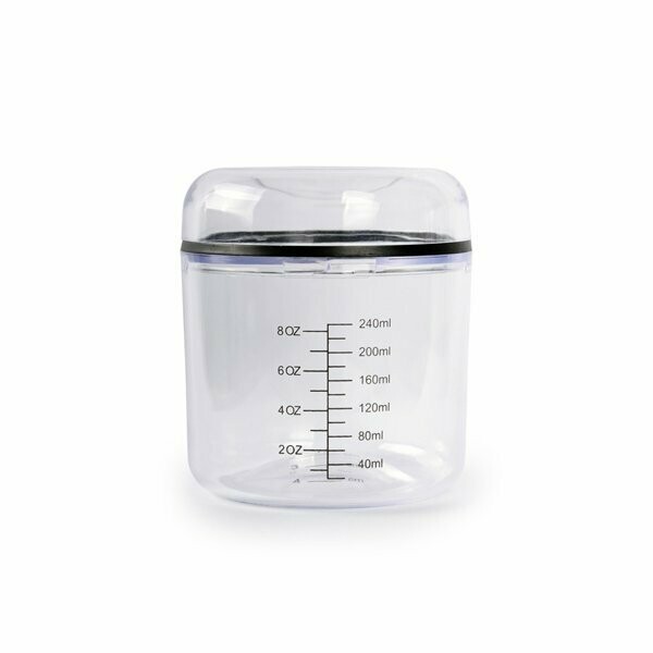 Vaso medidor mezclador tinte con tapadera 200ml