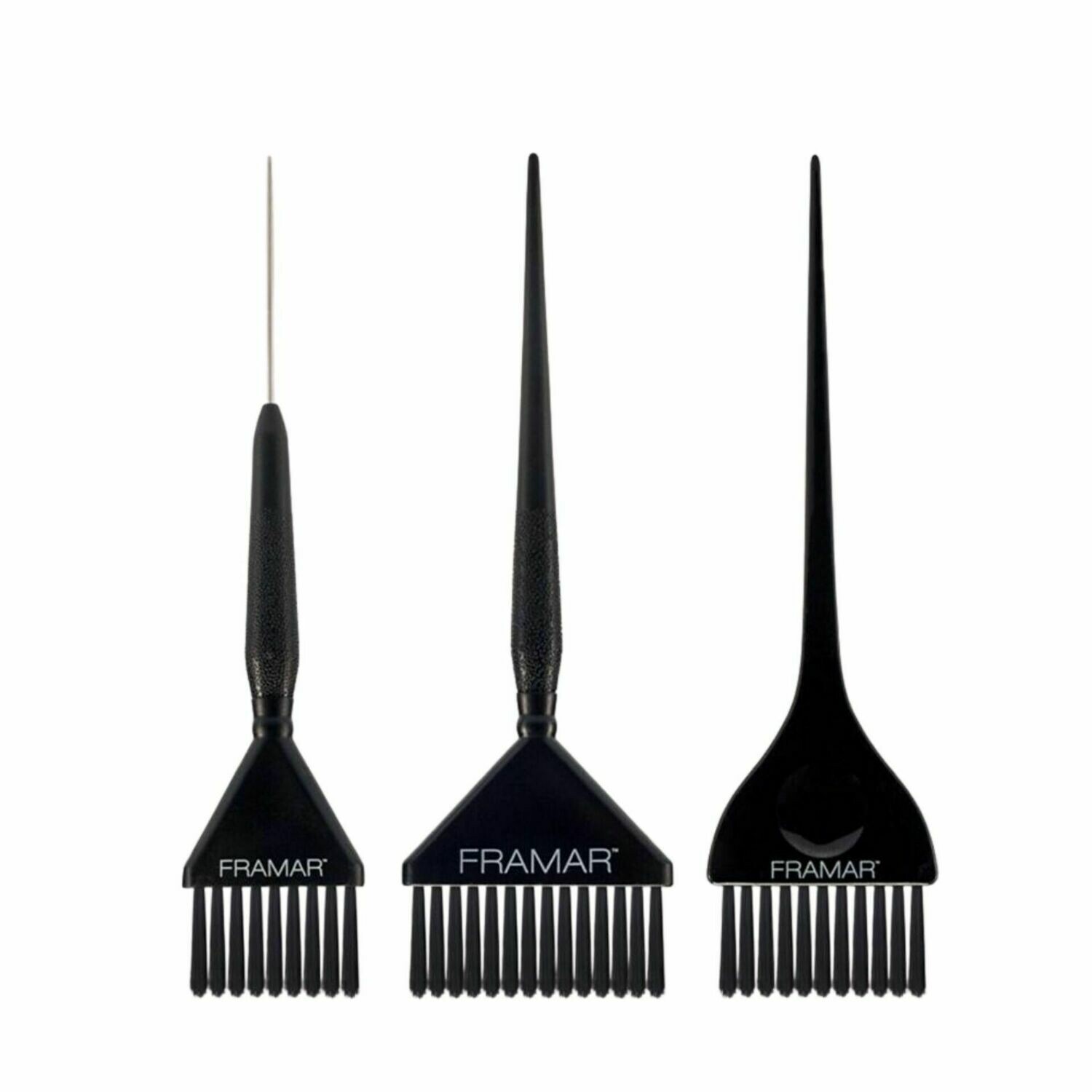 Paletinas para tinte Framar Family Pack Black set de 3 unidades